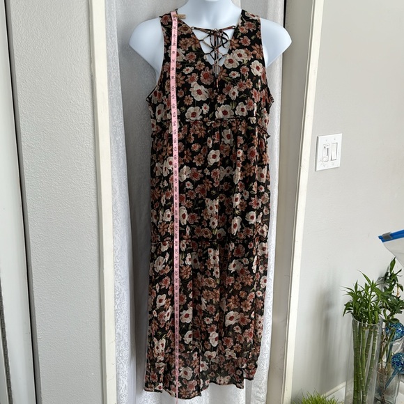 XHILARATION (TARGET) HIGH-LOW CHIFFON DRESS Sz: XXL - Picture 3 of 10